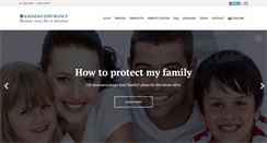 Desktop Screenshot of kavadasinsurance.com