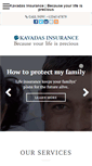 Mobile Screenshot of kavadasinsurance.com
